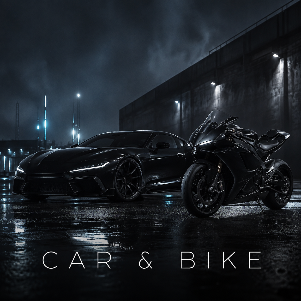 KI-generiertes Stilbeispiel für Car & Bike Fotografie und Videografie