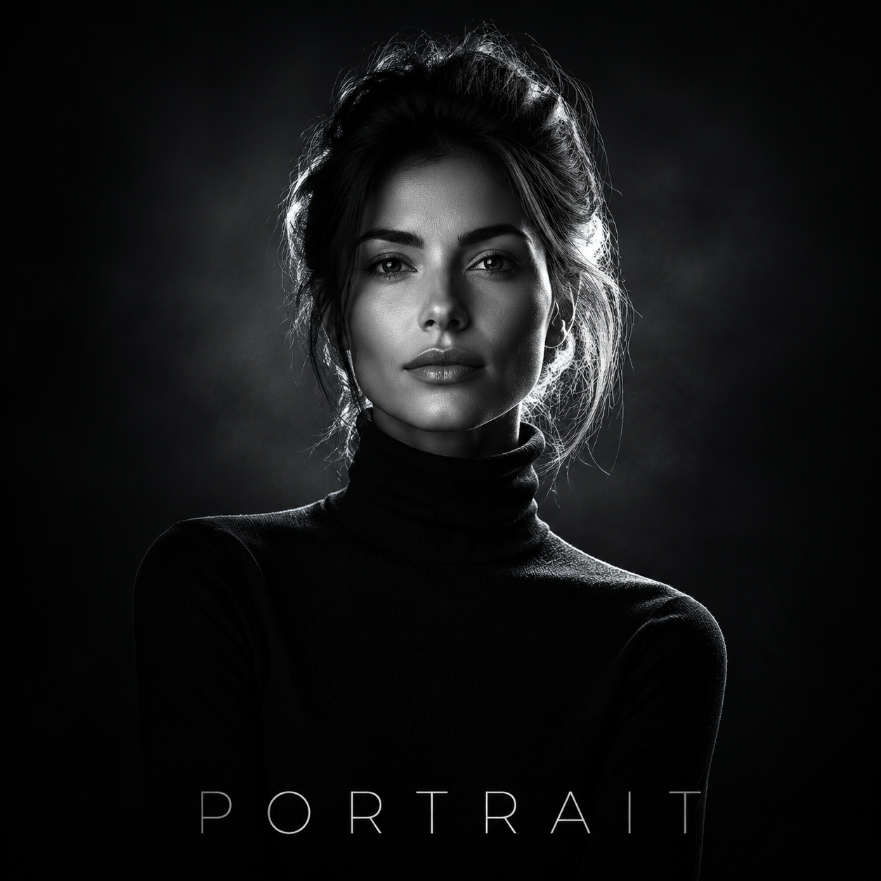 KI-generiertes Stilbeispiel für Portrait Fotografie und Videografie